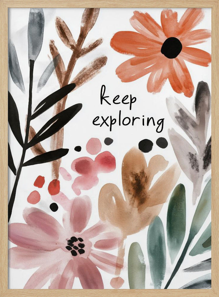 Bloemenavontuur | Poster