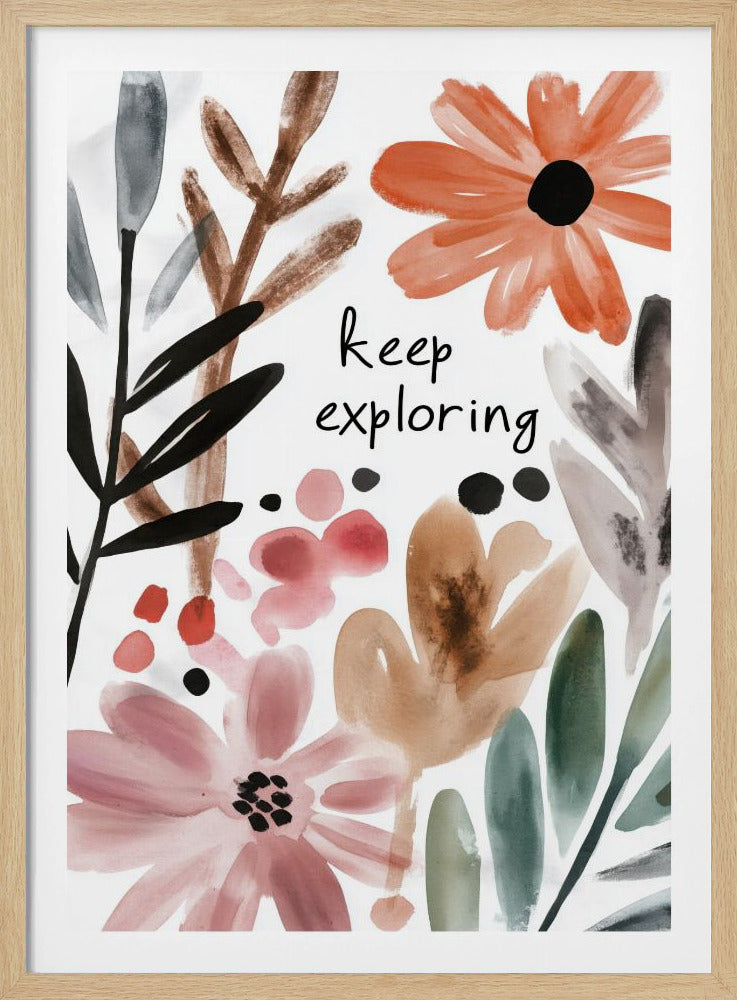Bloemenavontuur | Poster