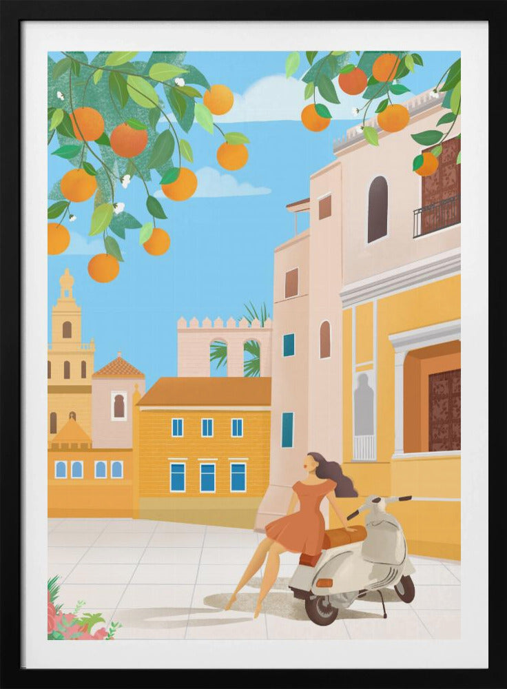 Sinaasappelen uit Sevilla, Spanje | Poster