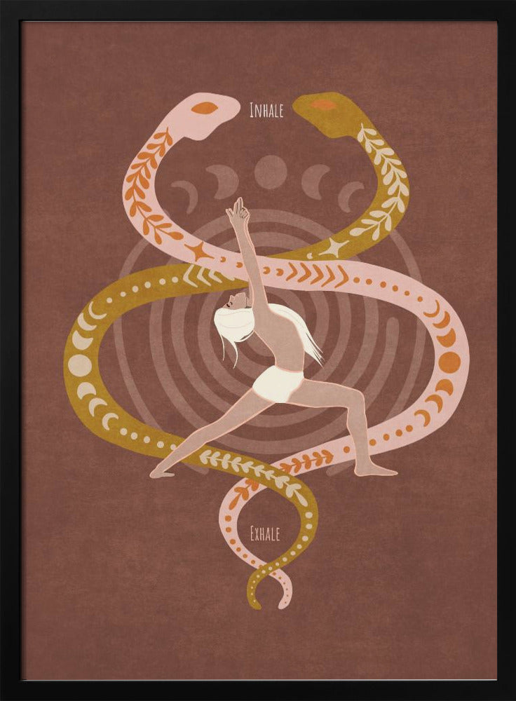 Slangenstroom Yoga | Poster