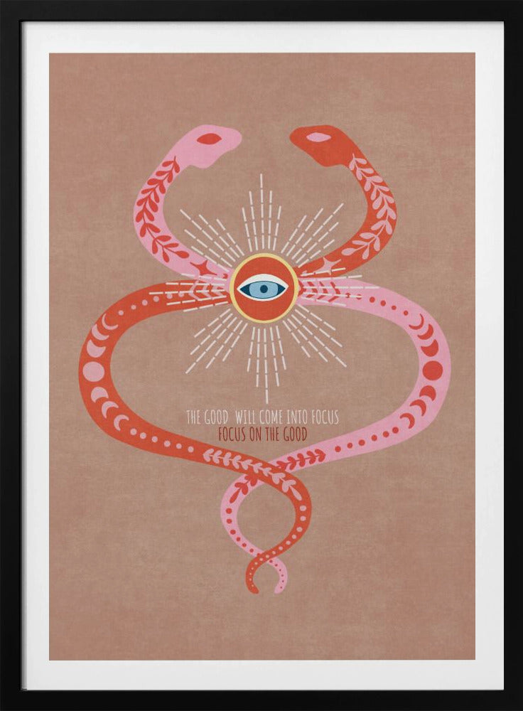Slangenvisieoog | Poster