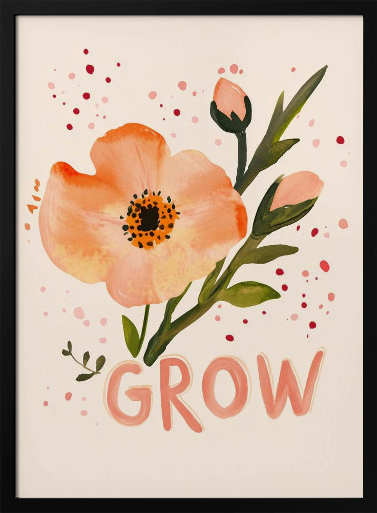 Bloemengroei | Poster