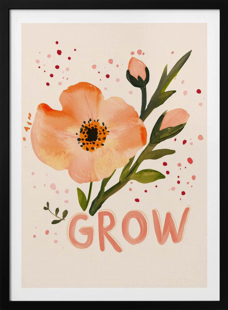Bloemengroei | Poster