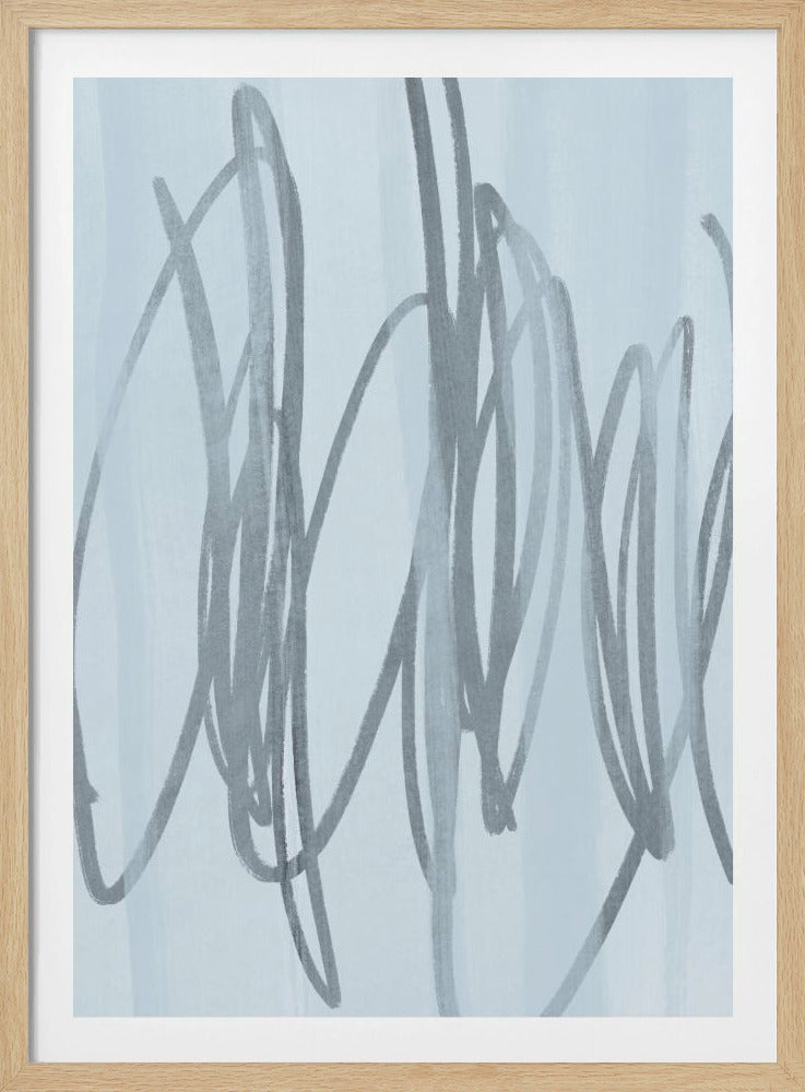 Kobalt Krabbels | Poster