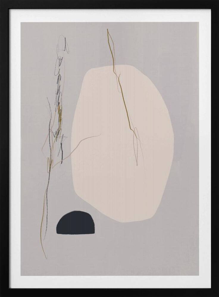 Fluisteringen van minimalisme | Poster
