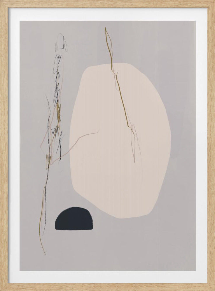 Fluisteringen van minimalisme | Poster