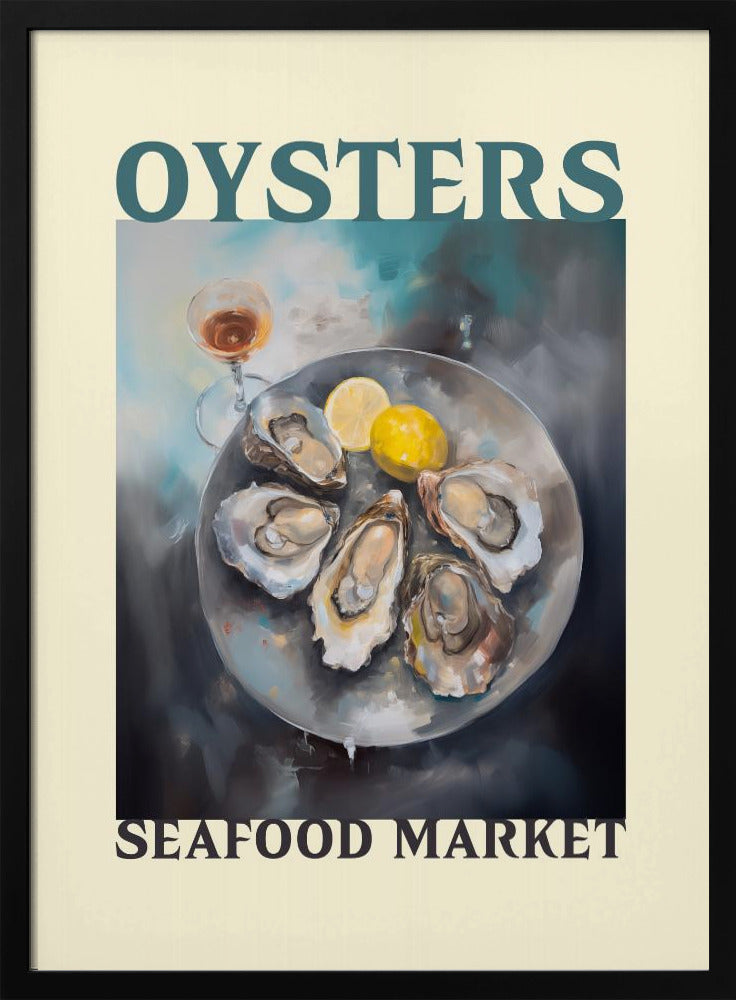 Oysters Seafood Market | Poster