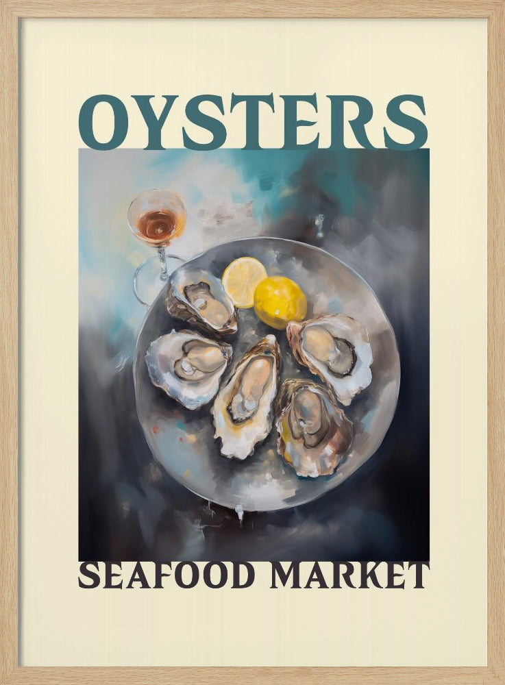 Oysters Seafood Market | Poster