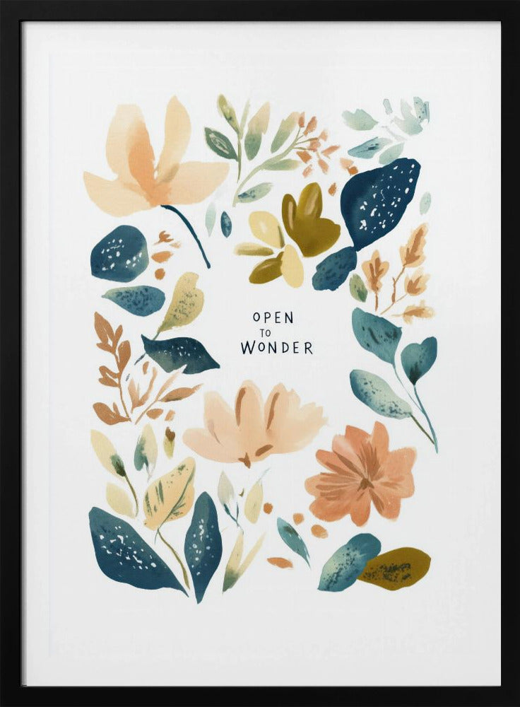 Bloemen grillige bloei | Poster