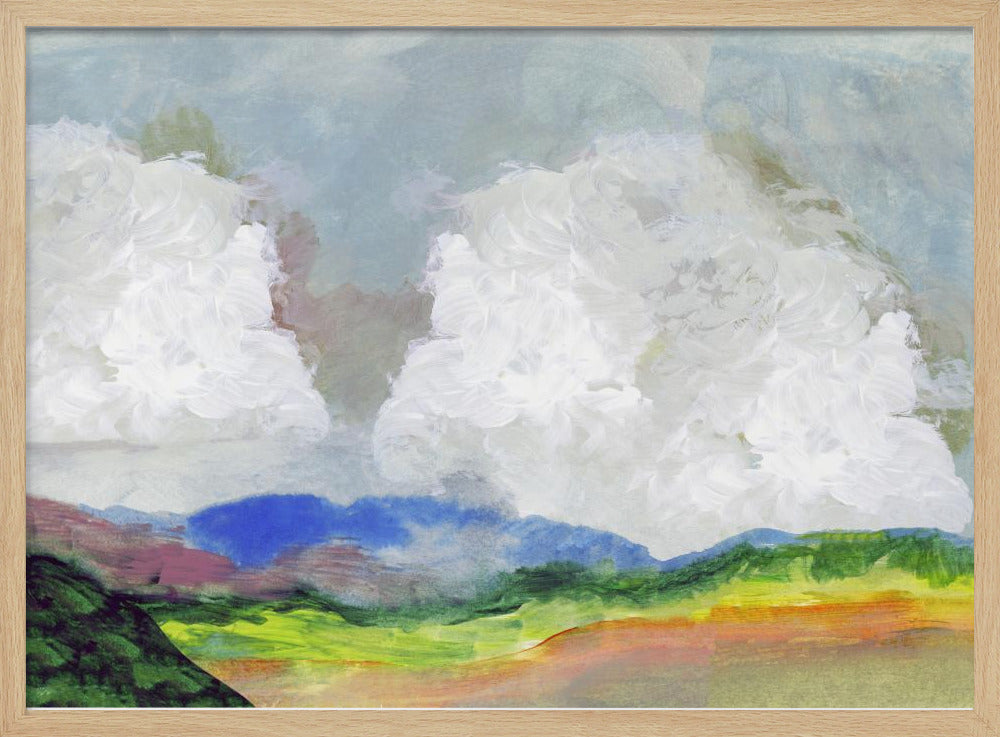 Grote Wolkenlandschap 2 | Poster