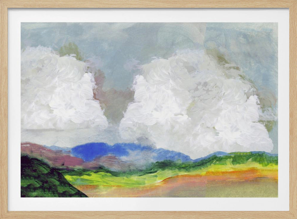 Grote Wolkenlandschap 2 | Poster