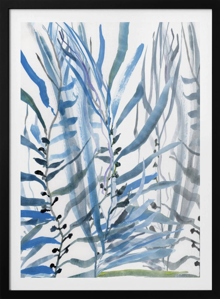 Blue Seaweed No2 | Poster
