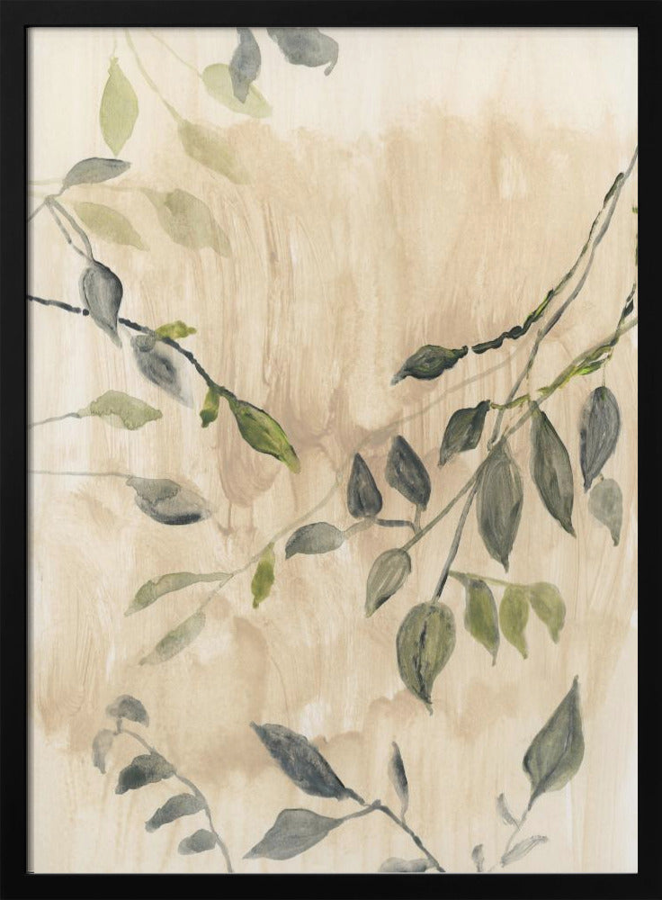 Colour Washed Leaves No1 | Poster