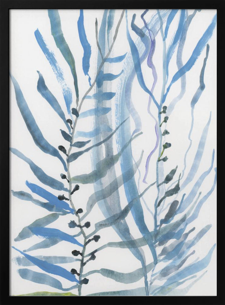 Blue Seaweed No1 | Poster