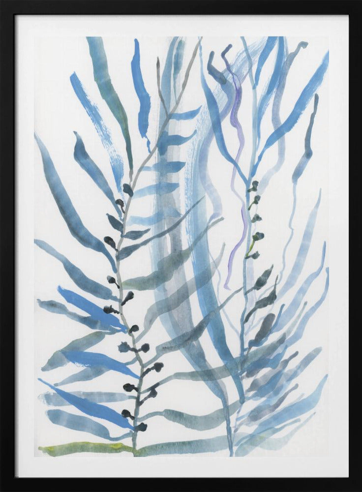 Blue Seaweed No1 | Poster