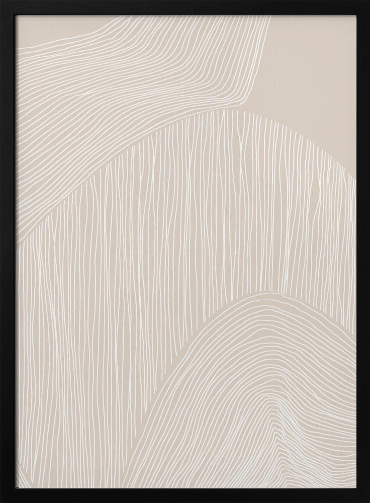 Abstracte lijnkunst | Poster