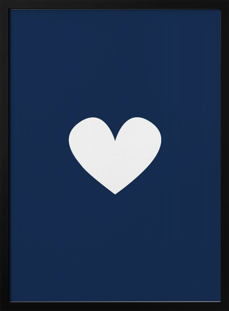 Klein Marine Hart | Poster