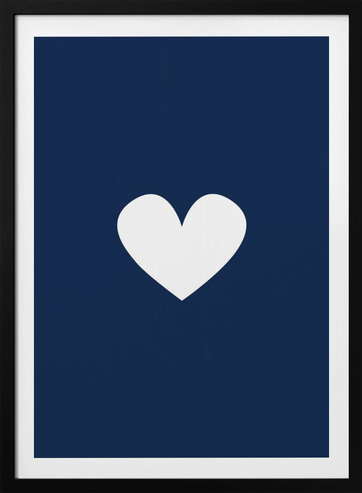 Klein Marine Hart | Poster