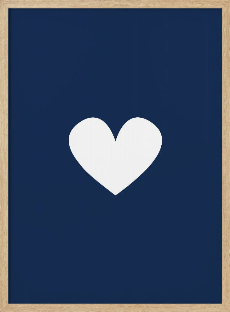 Klein Marine Hart | Poster