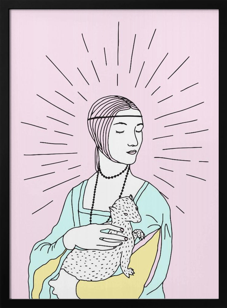 The Lady With An Ermin | Poster