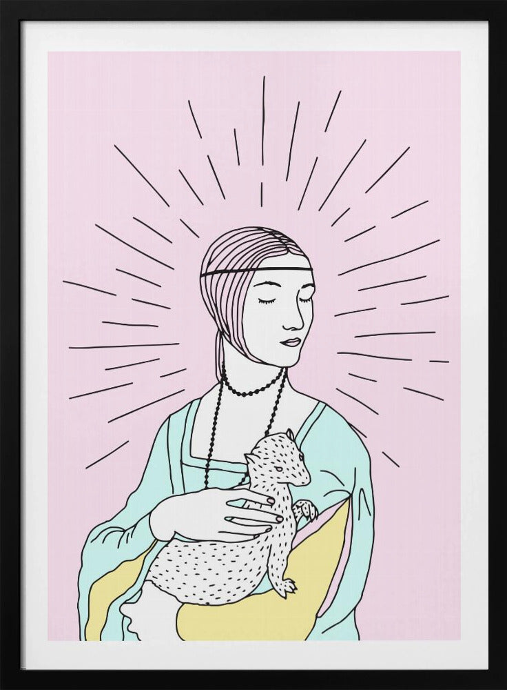 The Lady With An Ermin | Poster