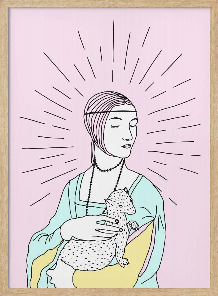 The Lady With An Ermin | Poster