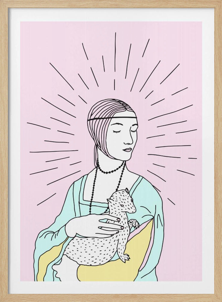The Lady With An Ermin | Poster