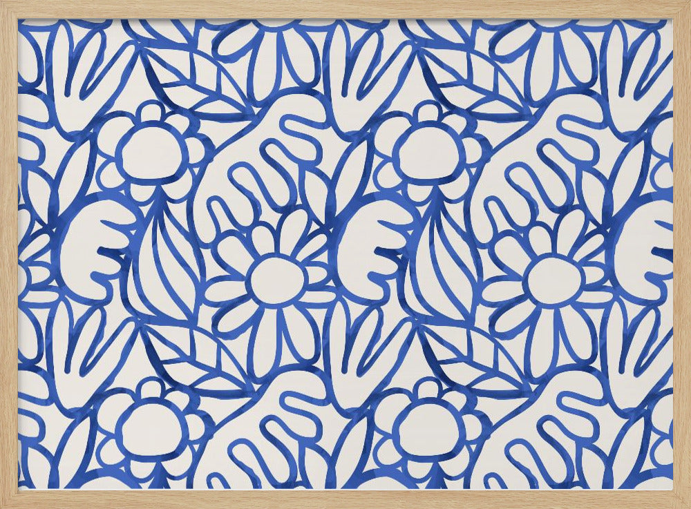 Bloemenharmonie Doolhof | Poster