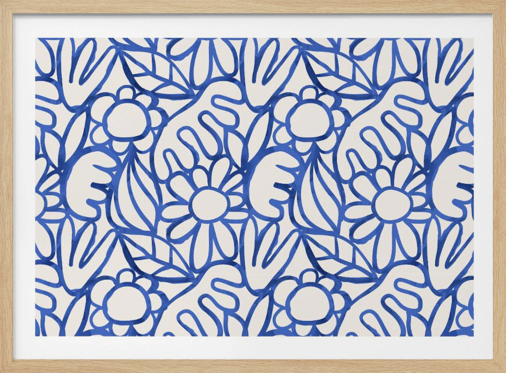 Bloemenharmonie Doolhof | Poster