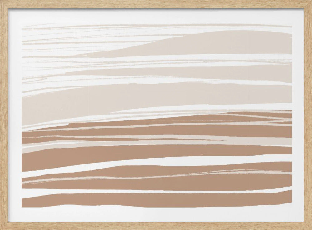 Serene Clay Bands | Poster