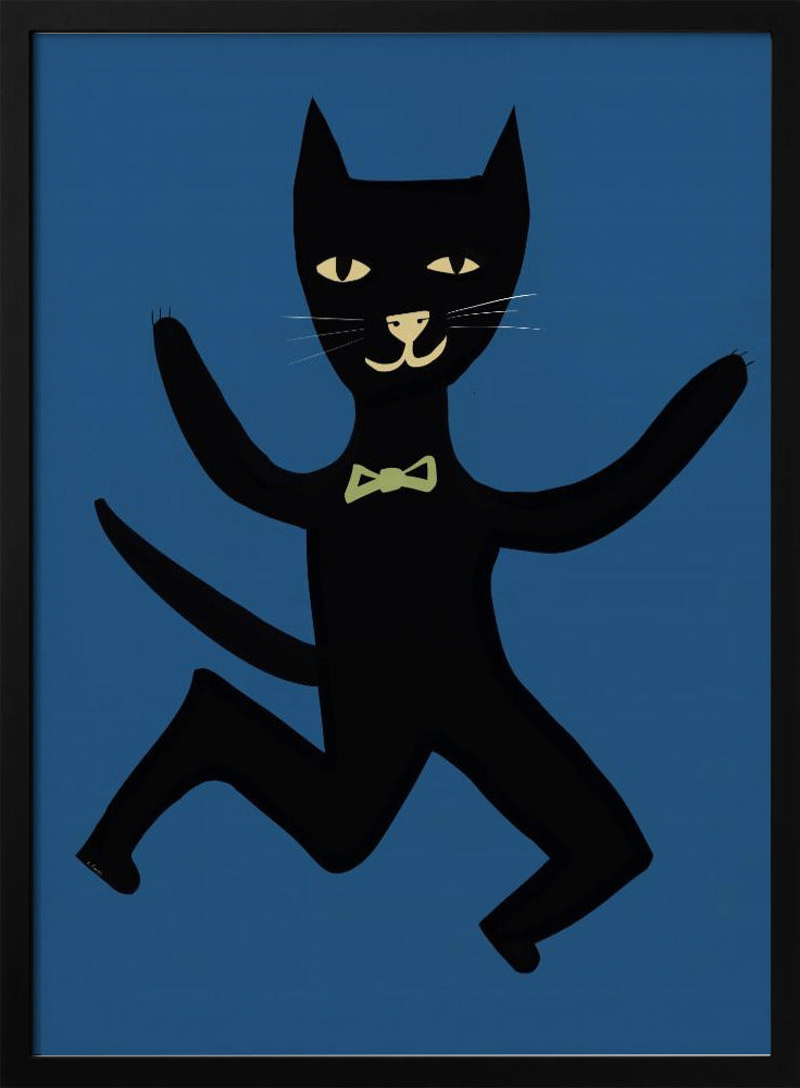 Zwarte kat | Poster