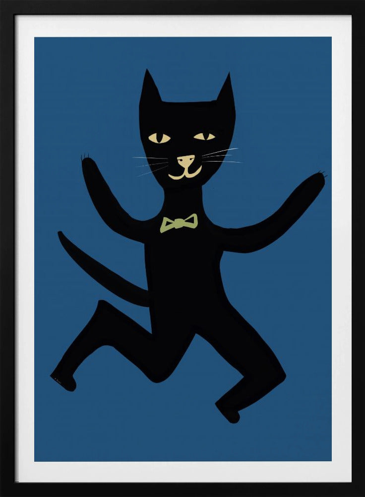 Zwarte kat | Poster