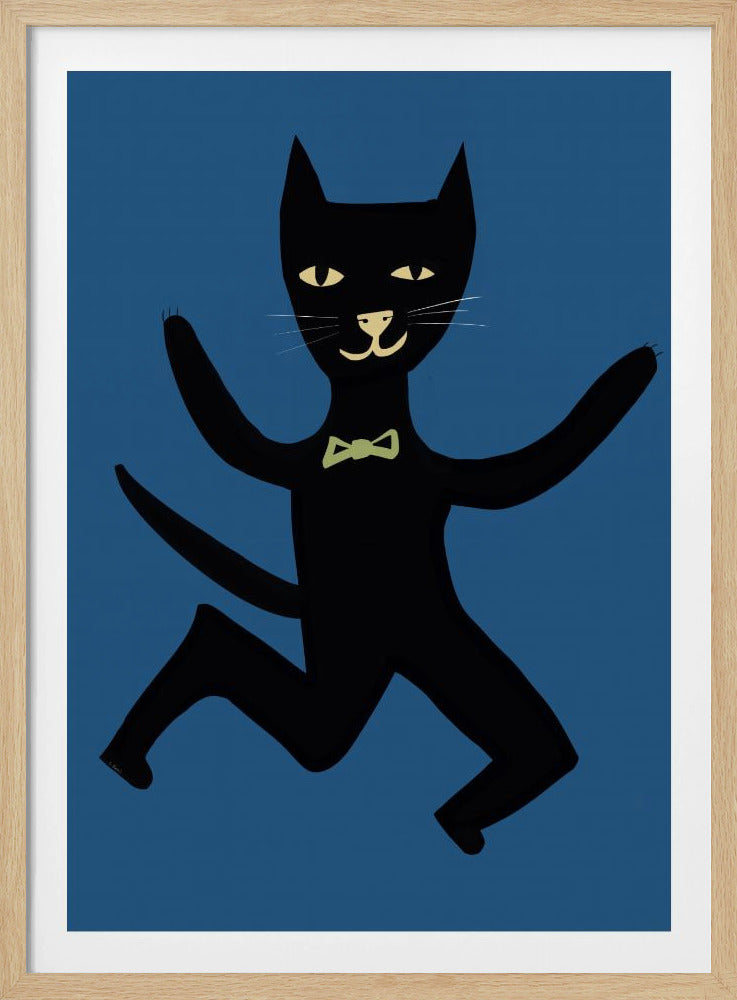 Zwarte kat | Poster
