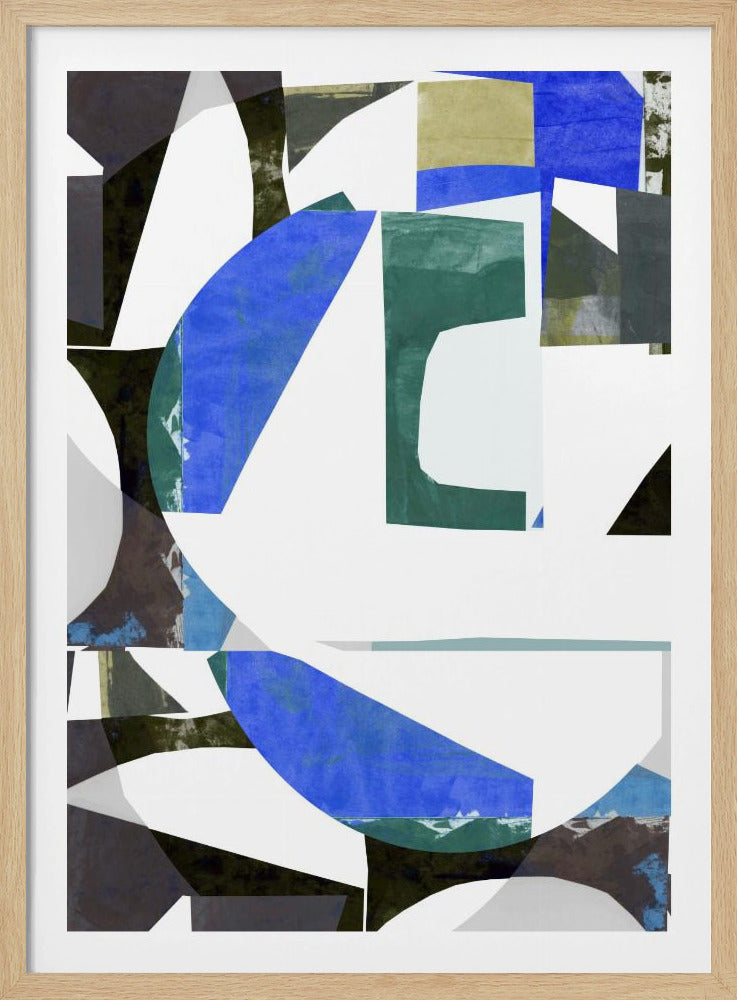 Abstracte uitsneden nr. 2 | Poster