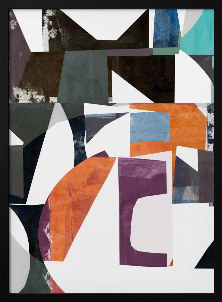 Abstracte uitsneden nr. 3 | Poster