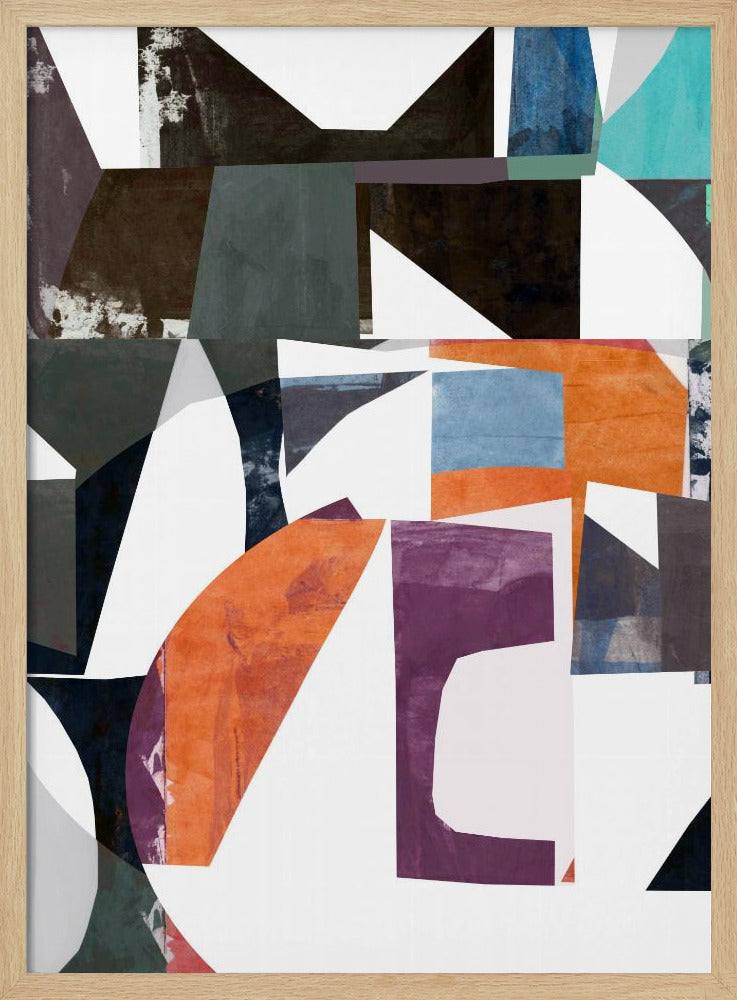 Abstracte uitsneden nr. 3 | Poster