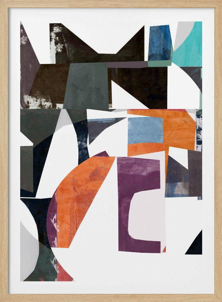 Abstracte uitsneden nr. 3 | Poster