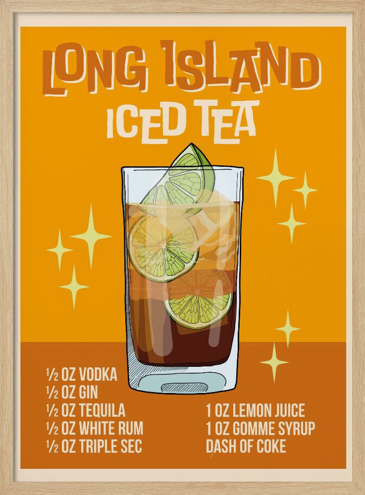 Long Island IJsthee | Poster