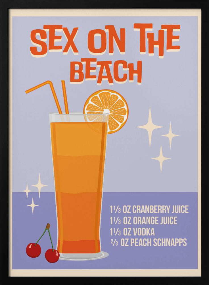 Seks op het strand | Poster