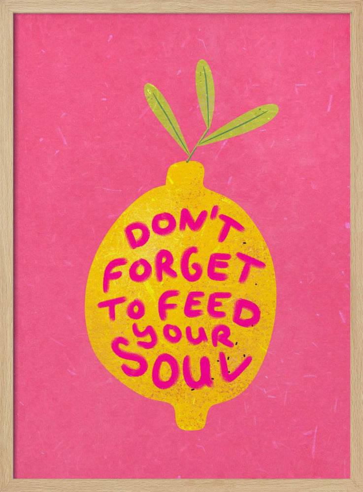 Soulfood Citroen | Poster