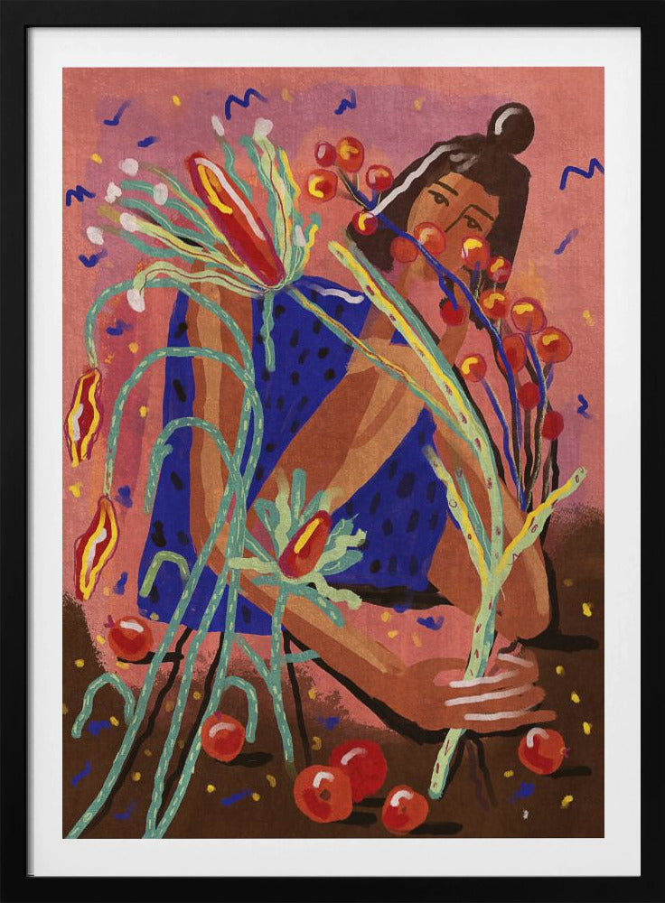 Pluk een bloem | Poster