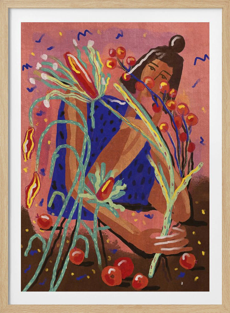 Pluk een bloem | Poster