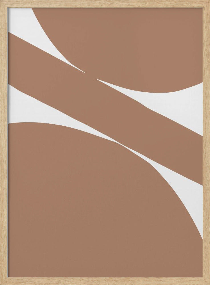Abstracte Mocha | Poster