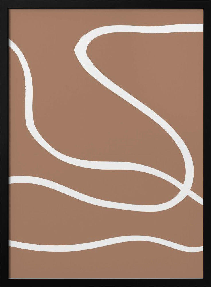 Abstracte Mocha | Poster