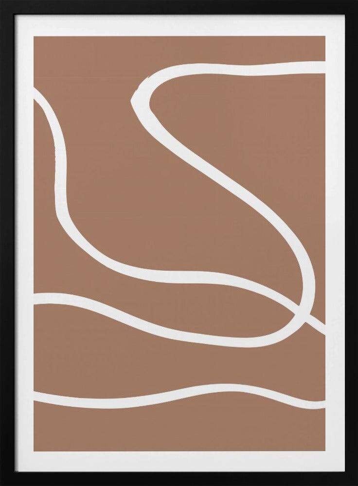 Abstracte Mocha | Poster