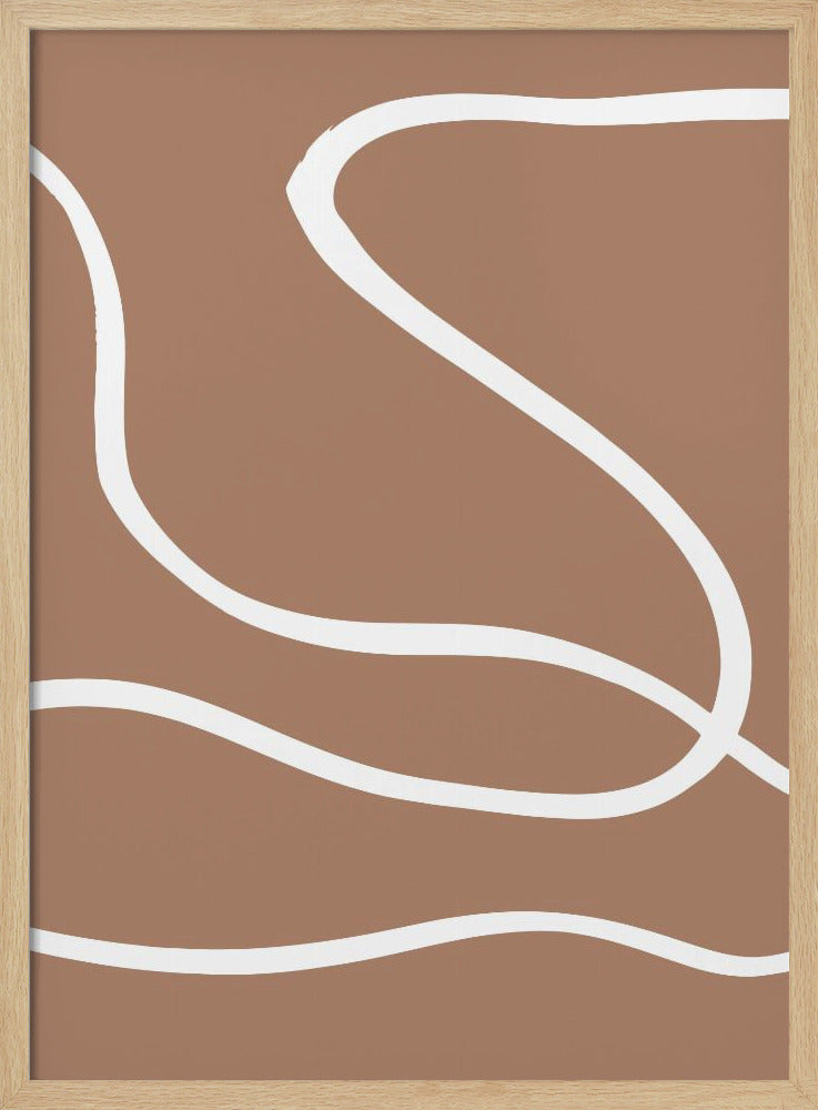 Abstracte Mocha | Poster