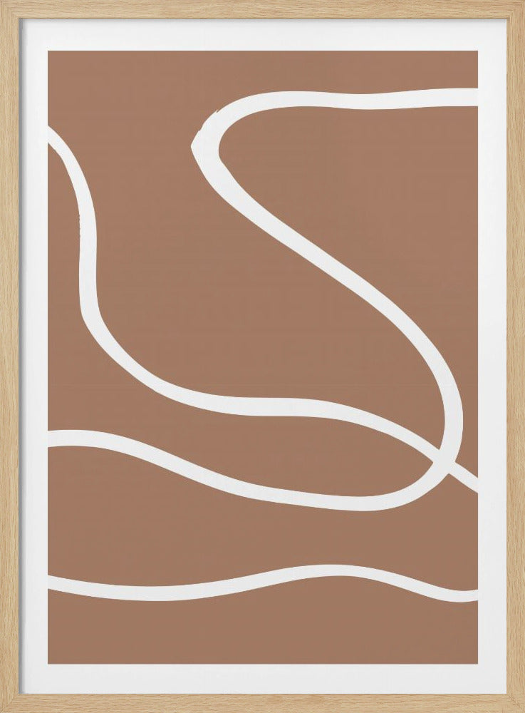 Abstracte Mocha | Poster