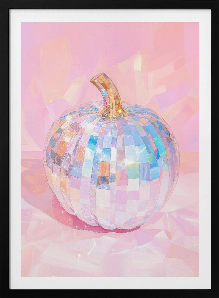 Iriserende discobalpompoen | Poster