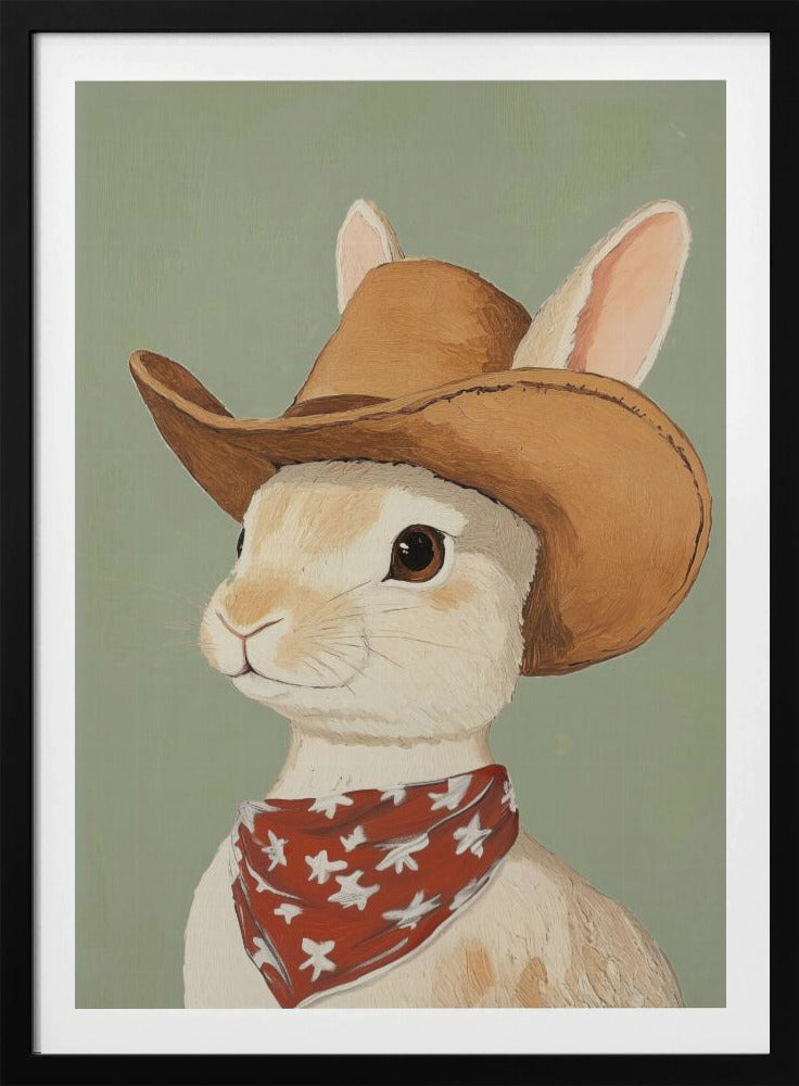 Cowboy Konijn | Poster