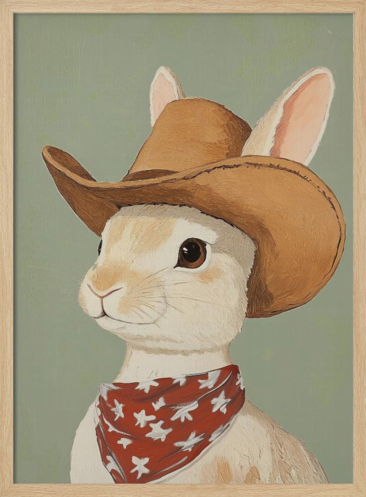 Cowboy Konijn | Poster